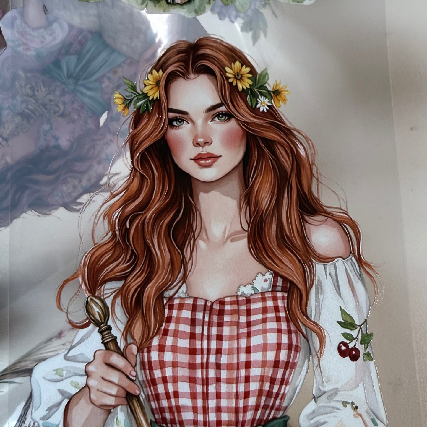 Golden Pastures and Florentine Flourish PET 3D raised tape,one roll fashion, junk journal, scrapbooking,bullet journal, card making.