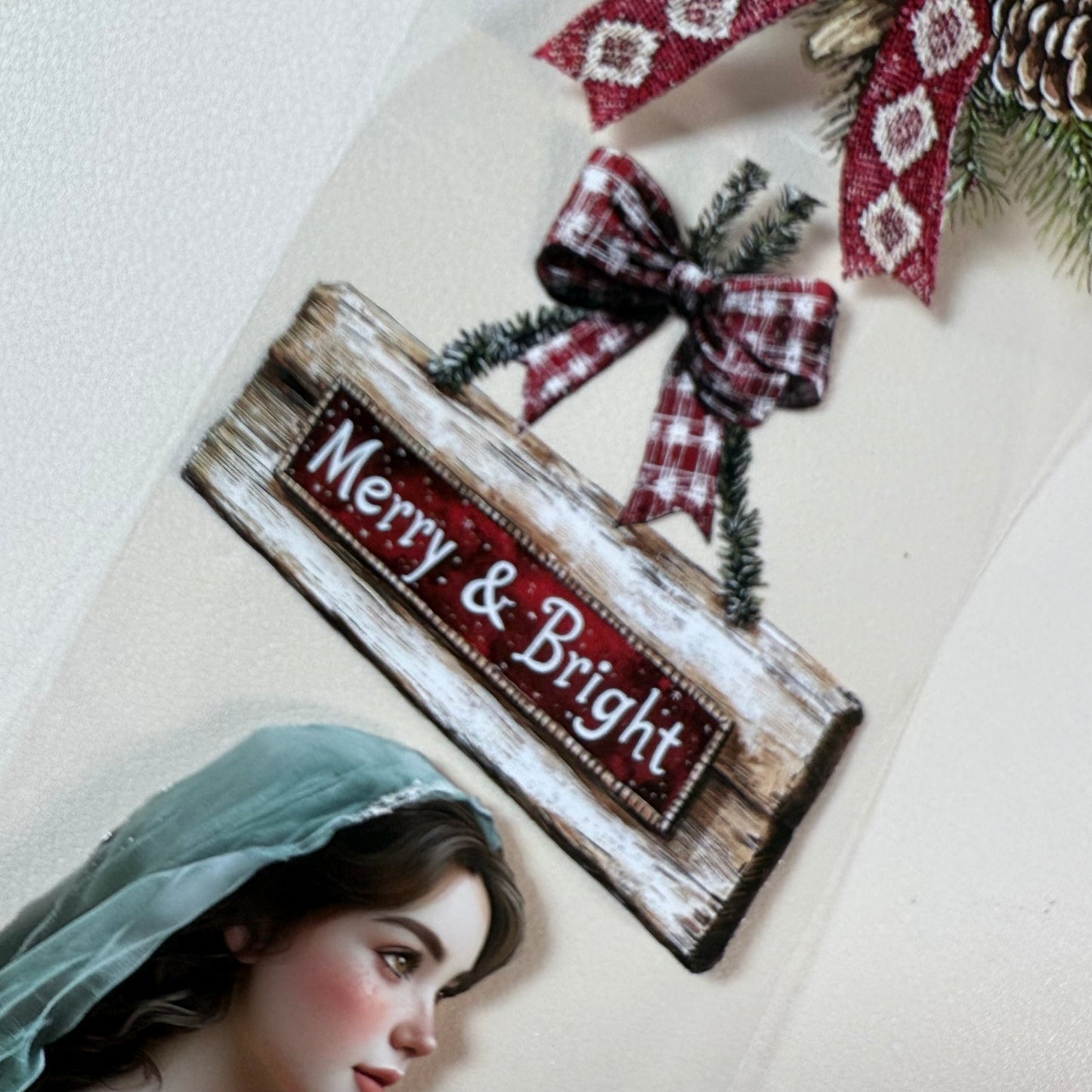 PET 3D raised Winter mood tape,one roll fashion, junk journal, scrapbooking,bullet journal, card making.