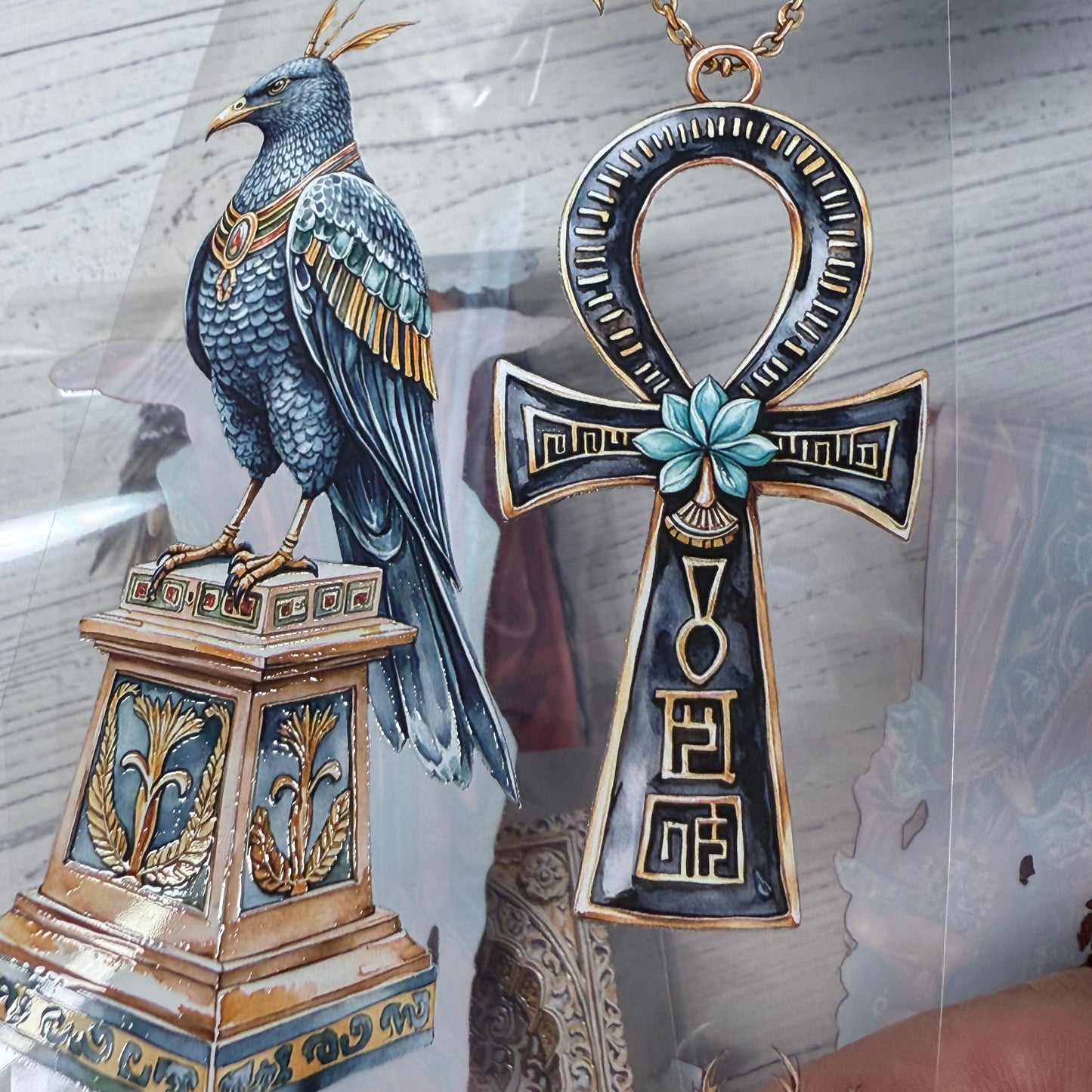 PET 3D raised Amentas whisper and Nasrid palace tape,one roll fashion, junk journal, scrapbooking,bullet journal, card making.