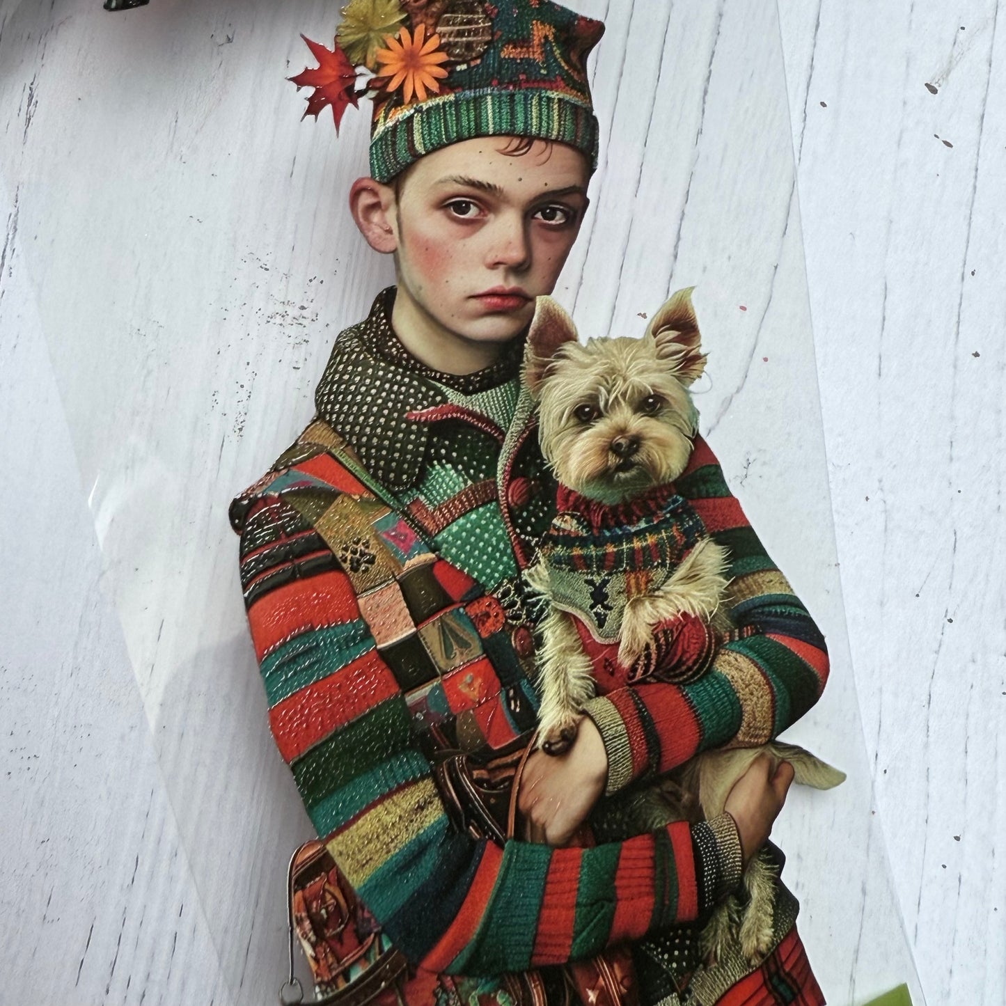 PET 3D raised Steampunk Oldies and Quirky People & Dogs tape,one roll fashion, junk journal, scrapbooking,bullet journal, card making.
