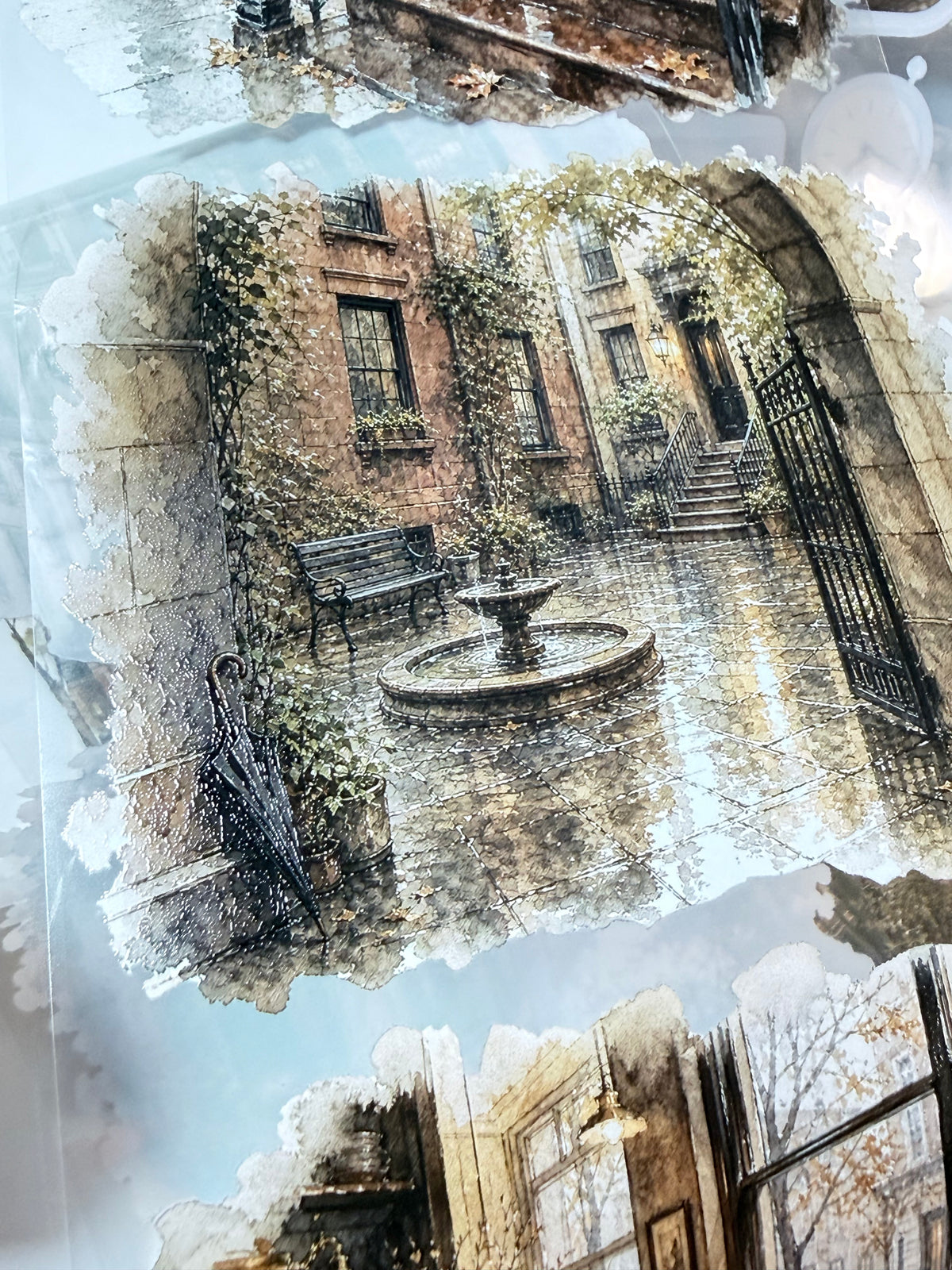 BUNDLE Coffee Autumn in Edinburgh PET 3D raised tape