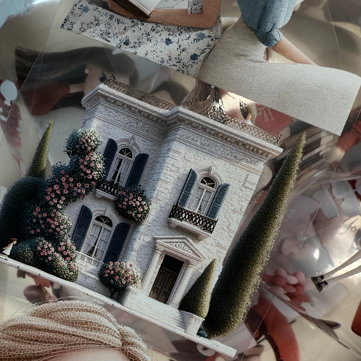 PET 3D raised Whimsical LOVE and Romantic Academia ape,one roll fashion, junk journal, scrapbooking,bullet journal, card making.