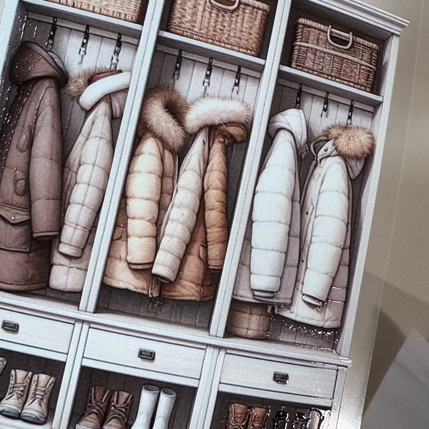 PET 3D raised Iceland  and Cocoa Days tape,one roll fashion, junk journal, scrapbooking,bullet journal, card making.