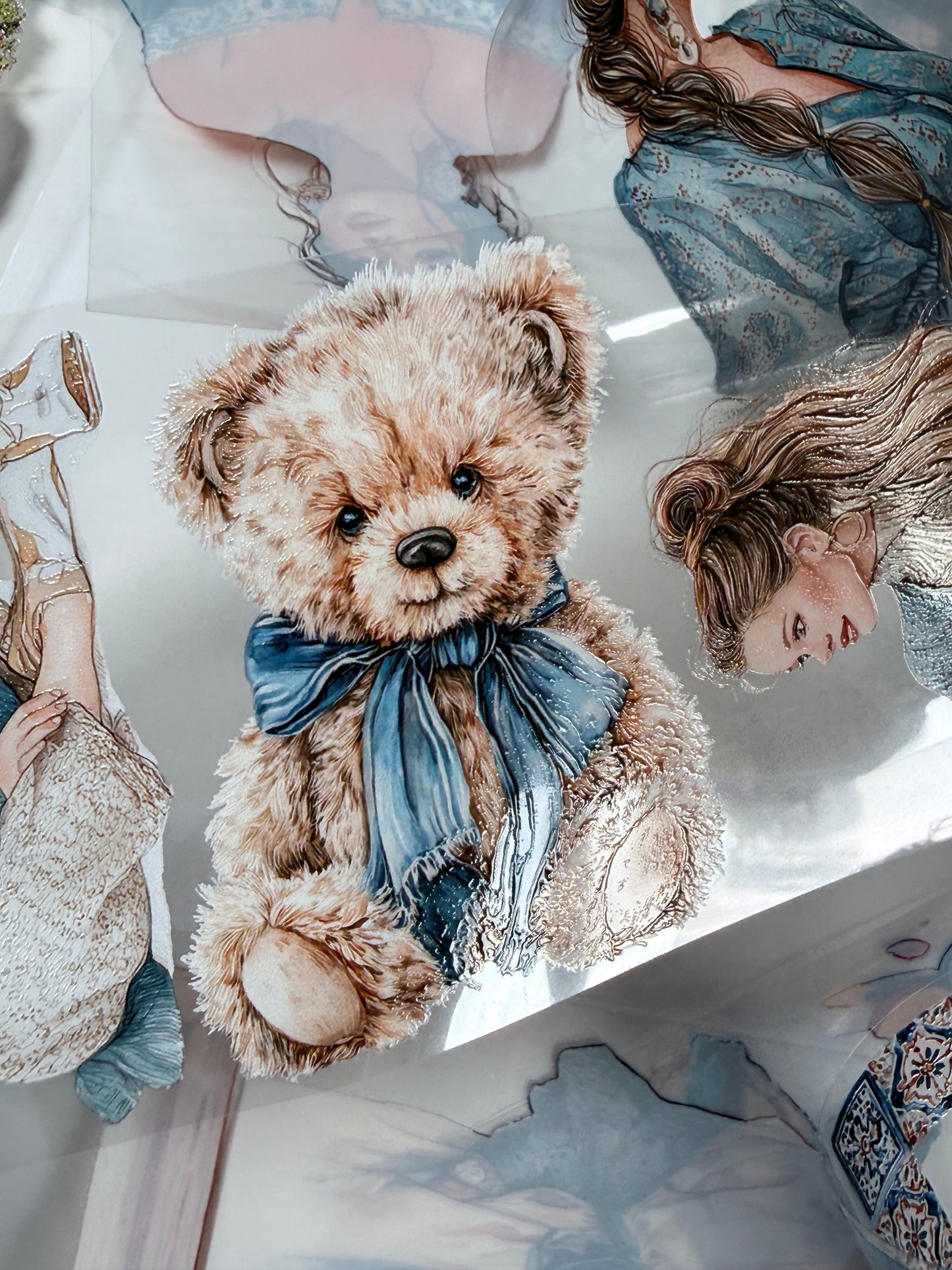 Santorini Stories and Baby Boy nursery PET 3D raised tape