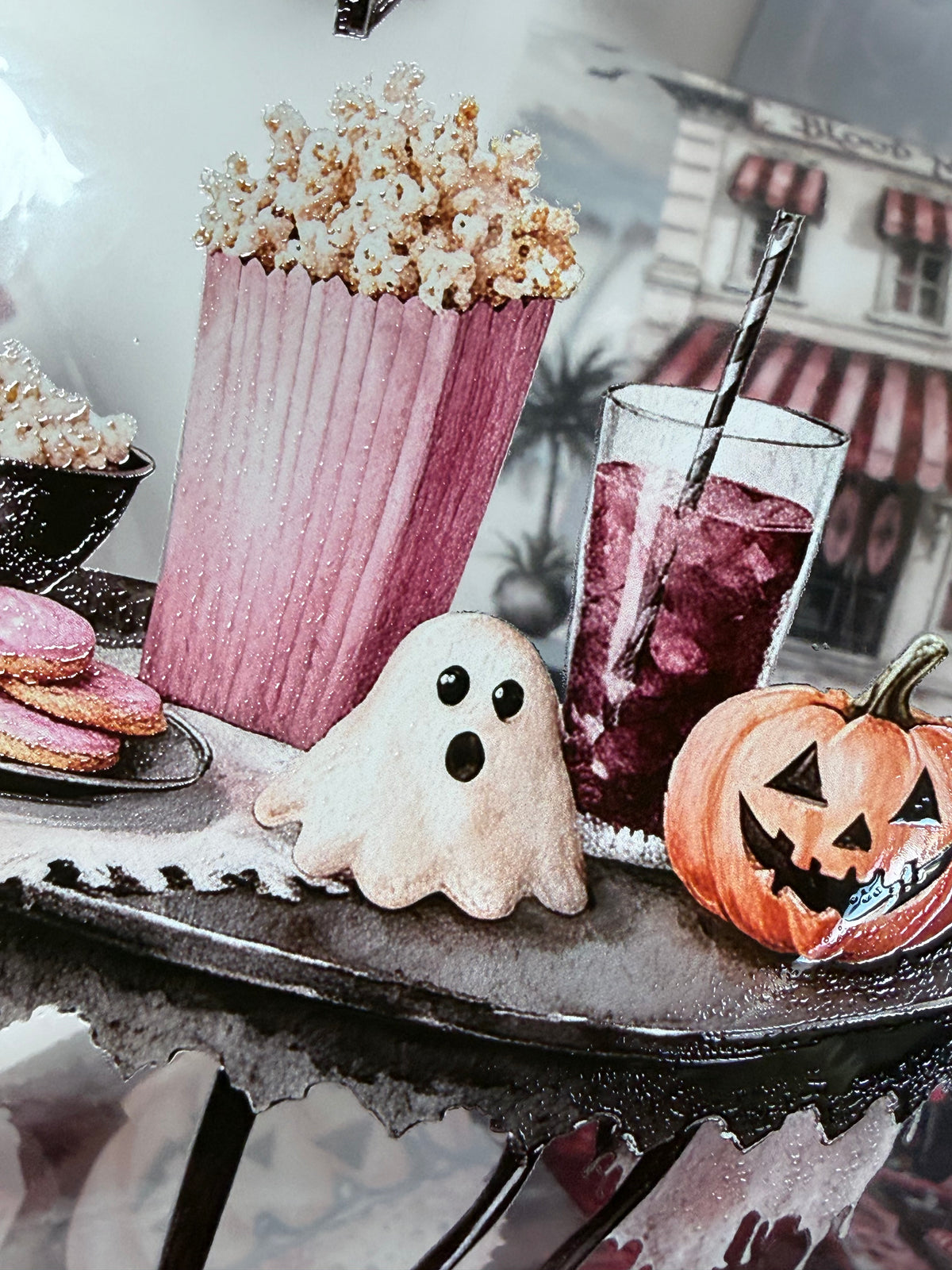 Halloween Landscape PET 3D raised tape.