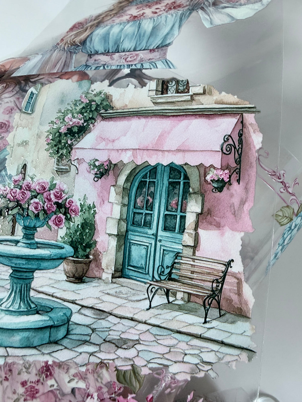 Moroccan Escape and Florentine Flourish PET 3D raised tape
