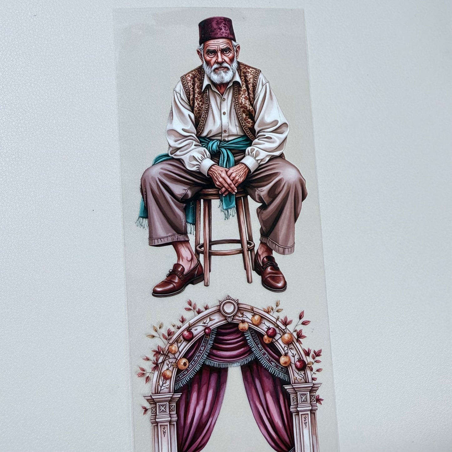 PET 3D raised Autumn oriental spices and Autumn in palerose tape,one roll fashion, junk journal, scrapbooking,bullet journal, card making.