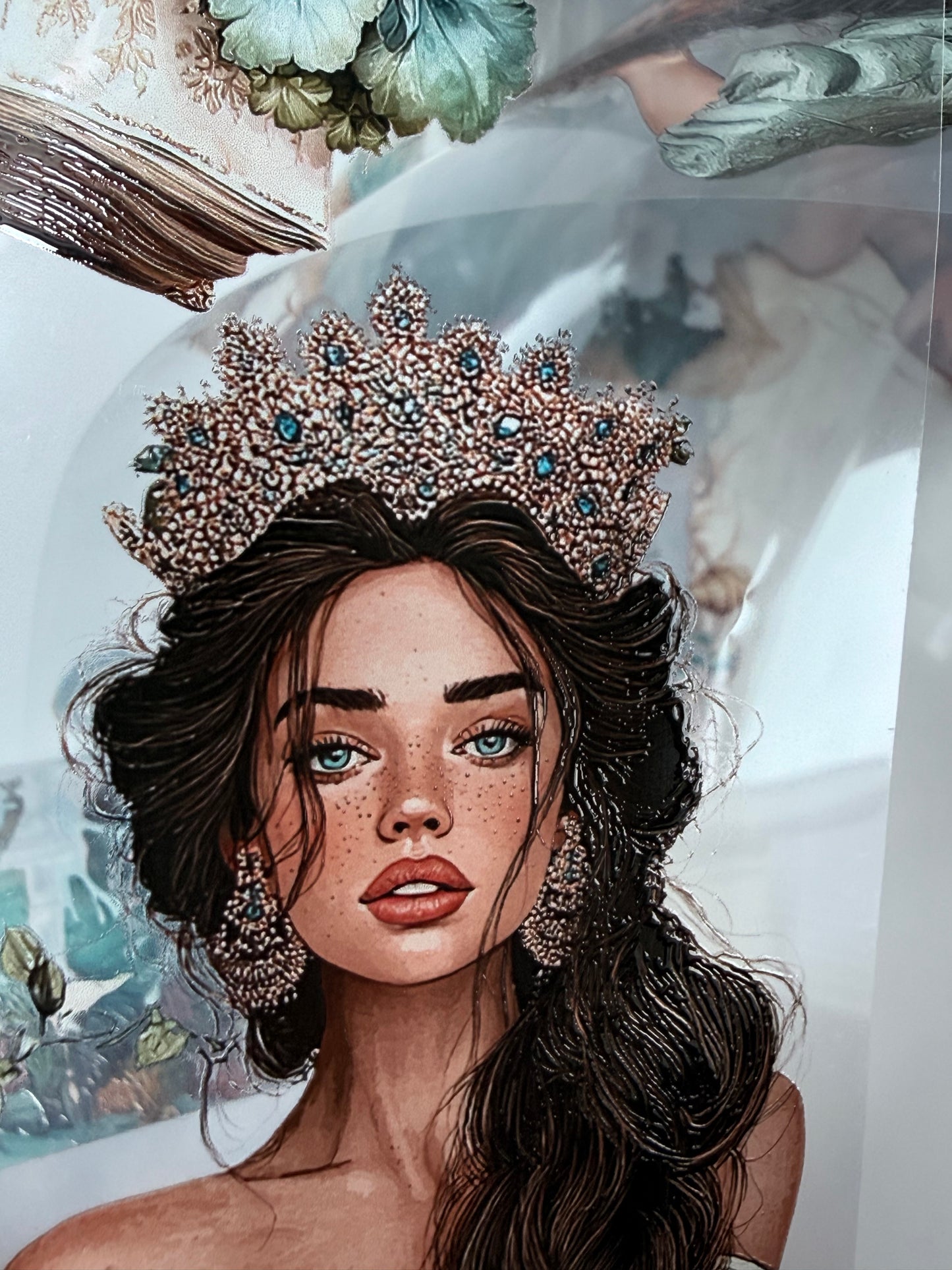 Princess of bells and Princess of abandoned lake PET 3D raised tape