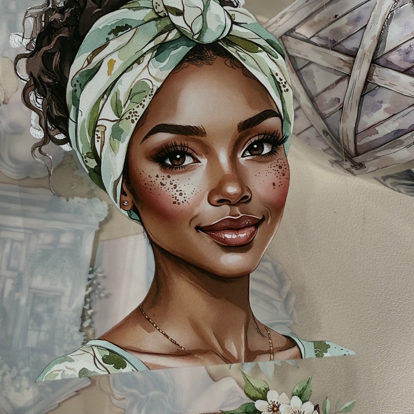PET 3D raised Wild Lavender and I love plants tape,one roll fashion, junk journal, scrapbooking,bullet journal, card making.