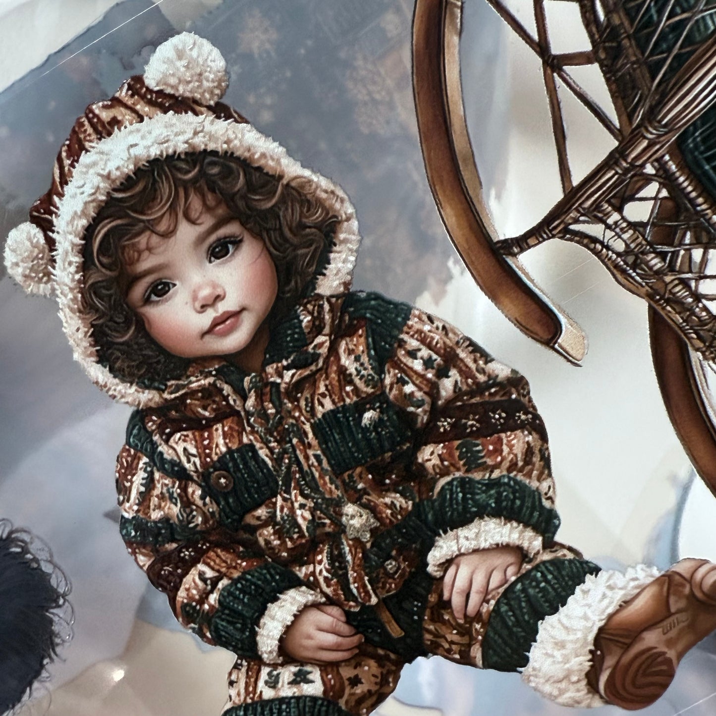 PET 3D raised Christmas Gold and Merry Christmas tape,one roll fashion, junk journal, scrapbooking,bullet journal, card making.