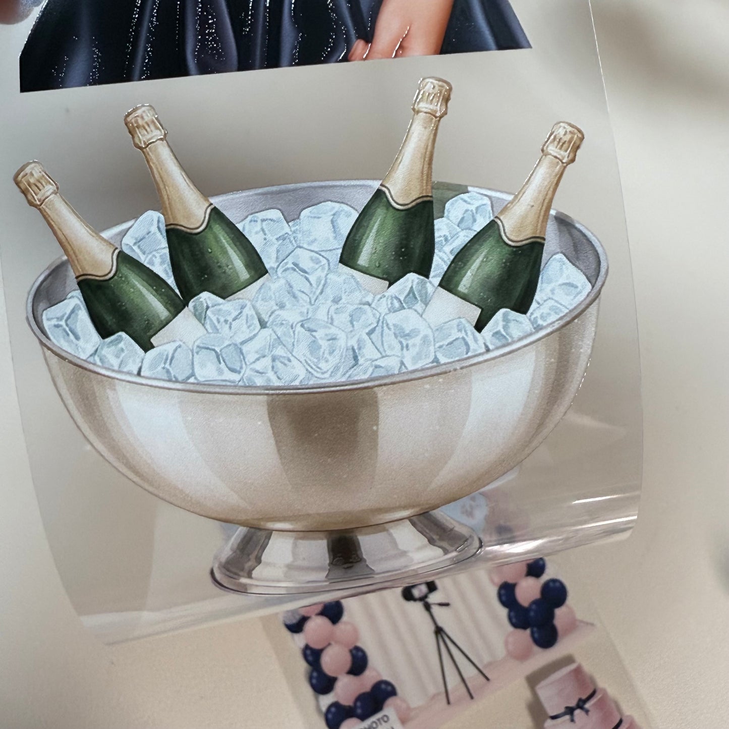 PET 3D raised Slow Mornings and Celebrate tape,one roll fashion, junk journal, scrapbooking,bullet journal, card making.