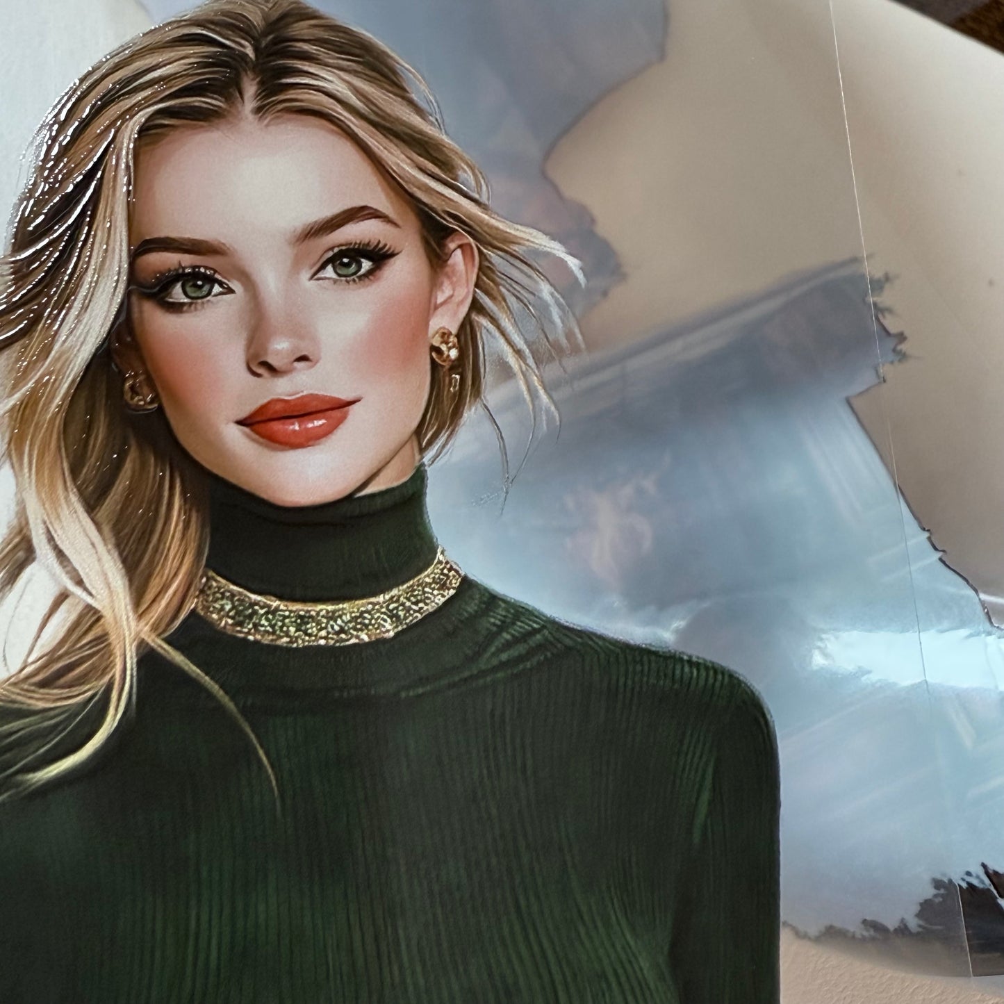 PET 3D raised Dark Academia Christmas and Winterwood Witch tape,one roll fashion, junk journal, scrapbooking,bullet journal, card making.