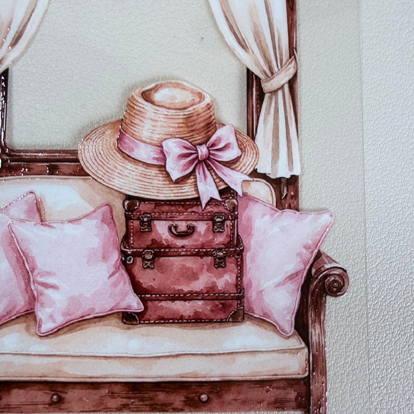 Spring Journey and Pastel Chateau Dreams PET 3D raised tape