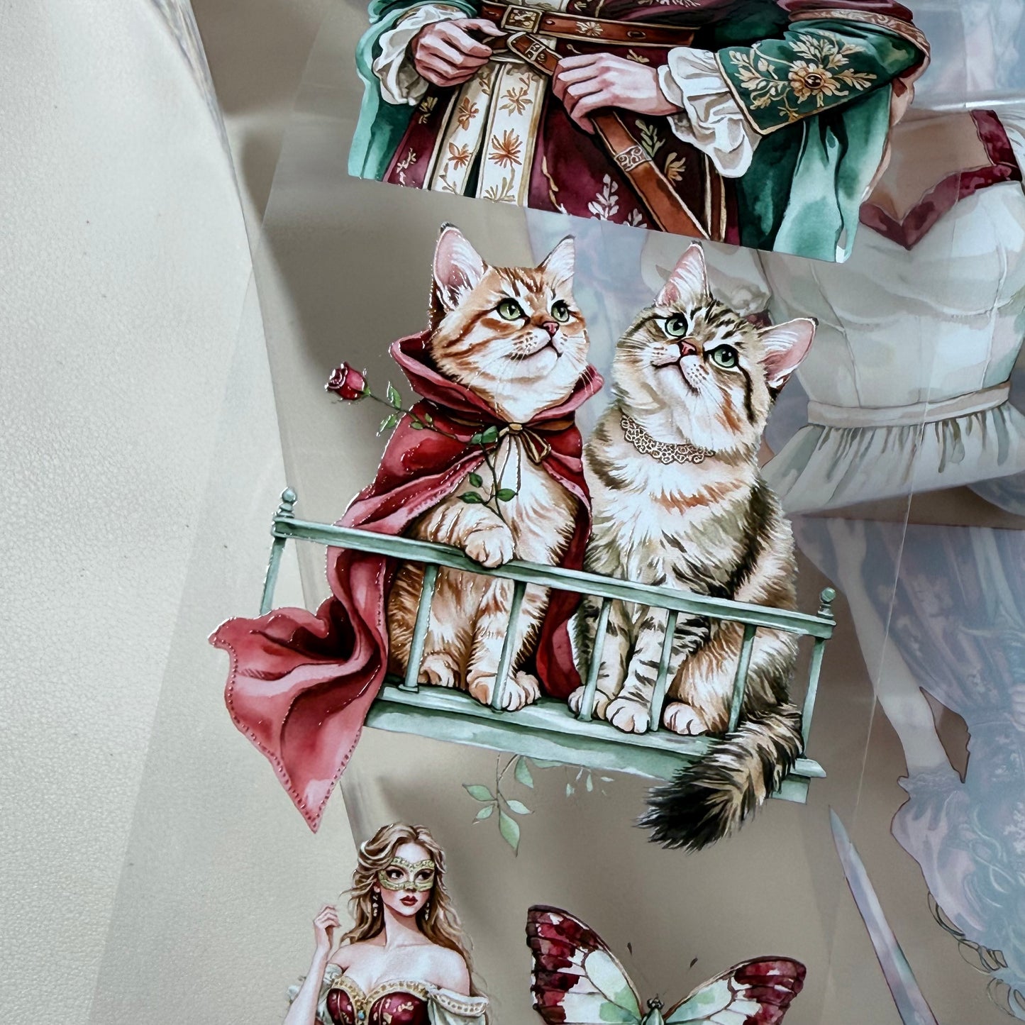 Romeo and Juliet and Amalfi Citrus Bloom PET 3D raised tape
