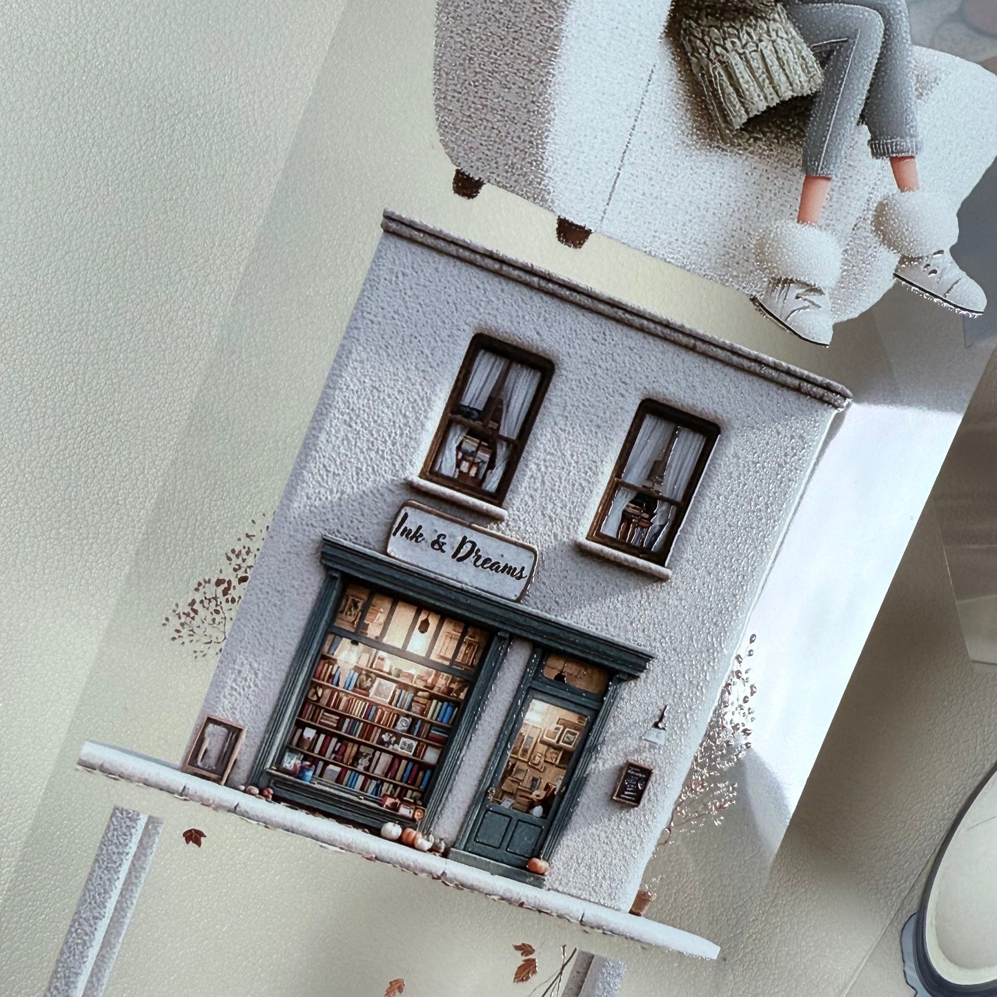 PET 3D raised Mulberry Academia and Whimsical Book Lover tape,one roll fashion, junk journal, scrapbooking,bullet journal, card making.