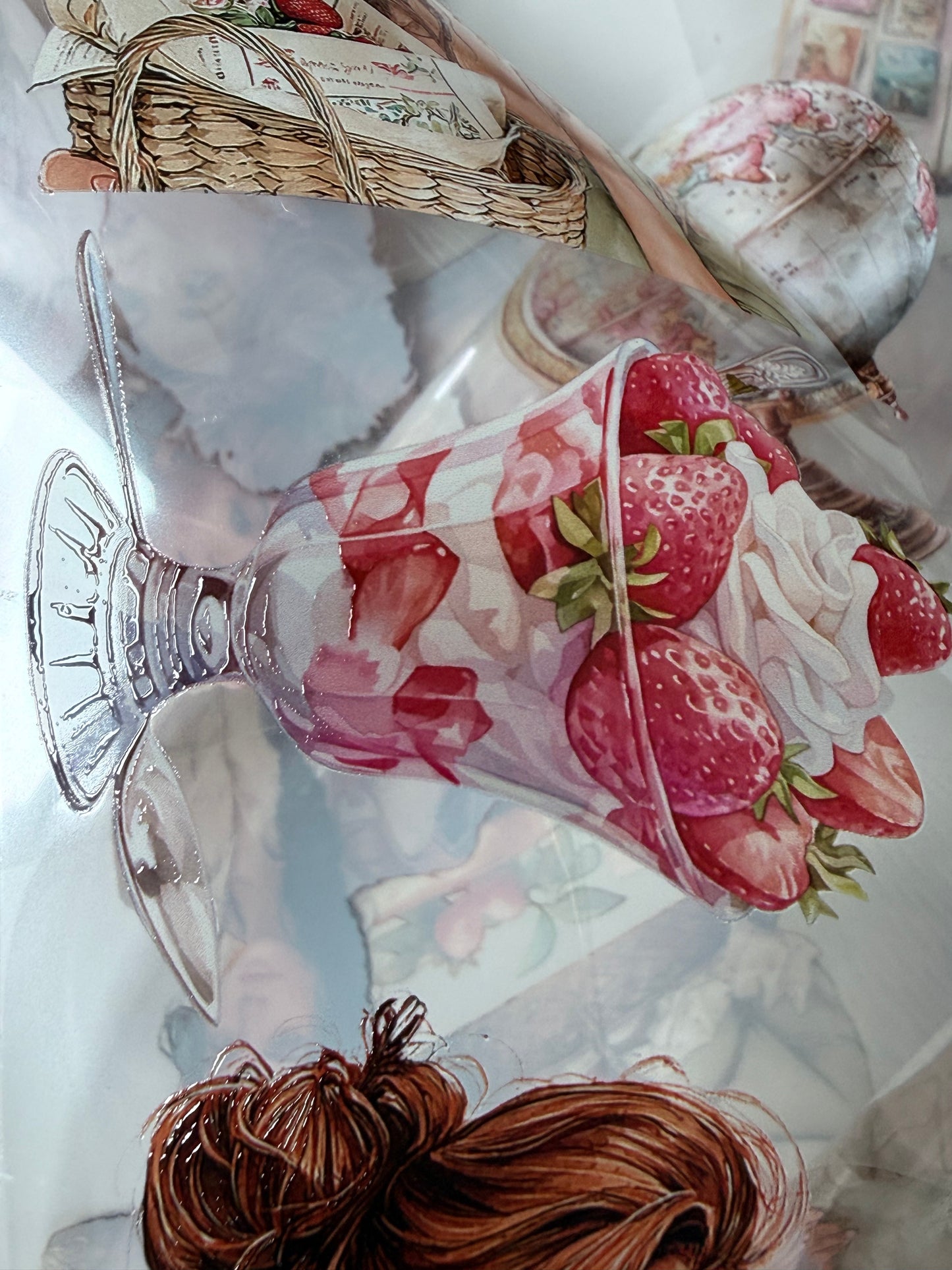 Dream Journey and Berries Season PET 3D raised tape