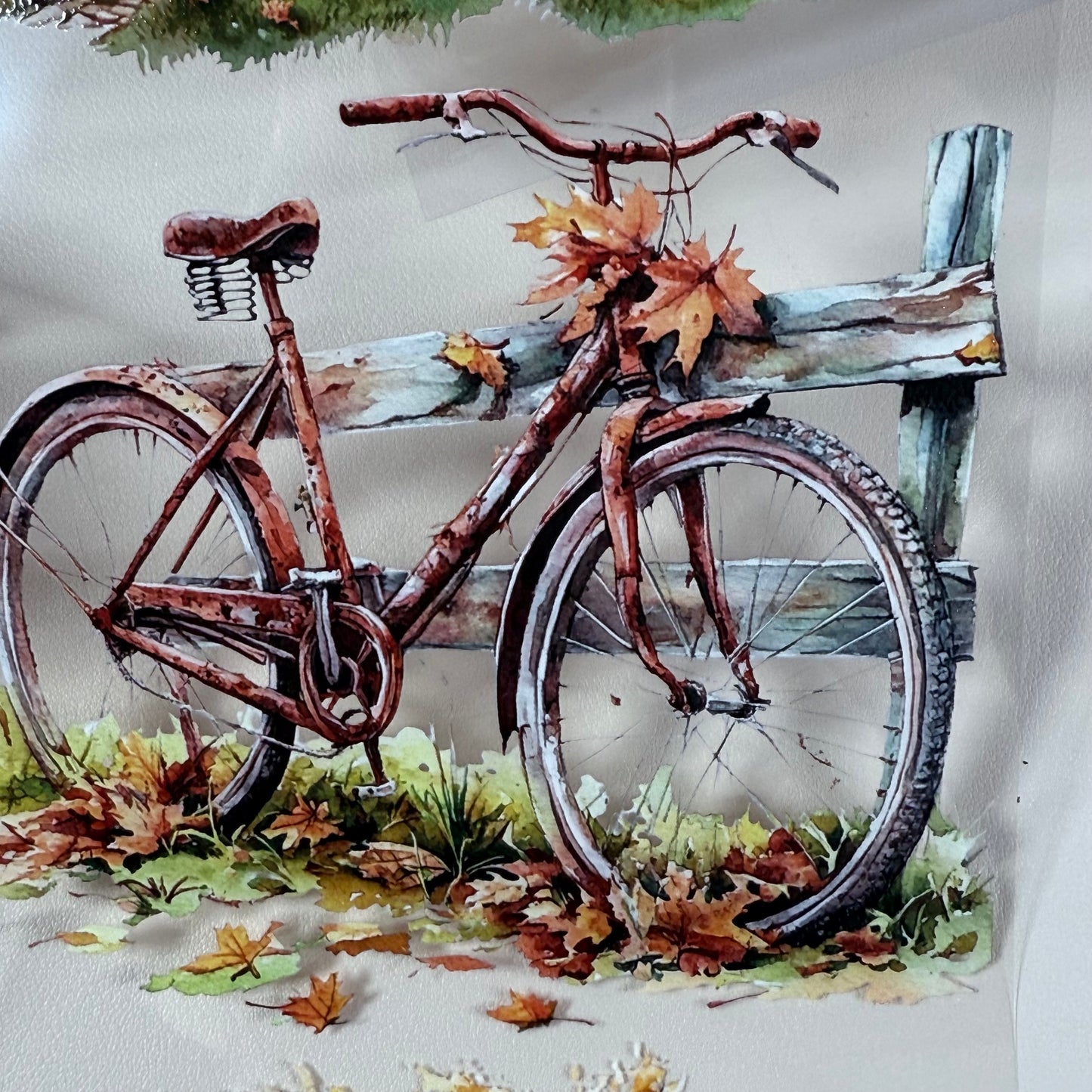 PET 3D raised Landscape 5  tape,one roll fashion, junk journal, scrapbooking,bullet journal, card making.