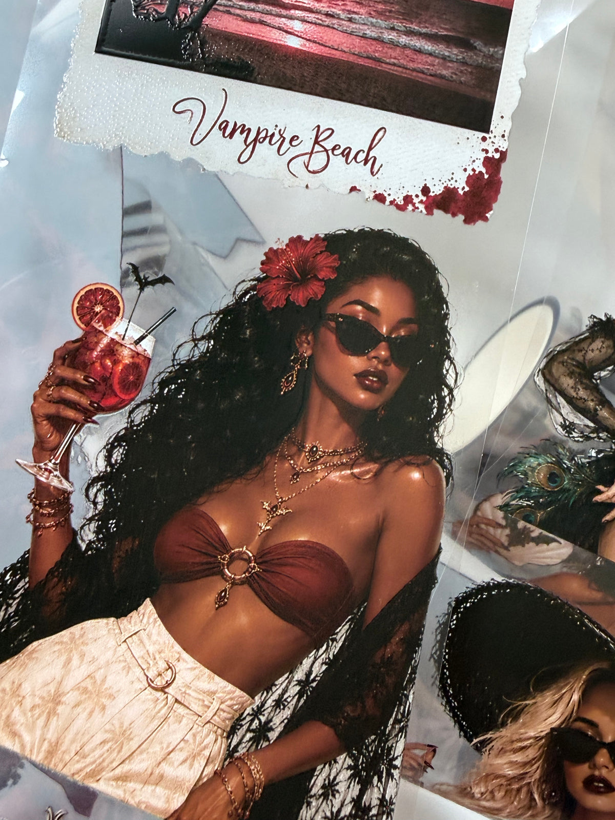 Vampire Summer Club and Midnight Midway PET 3D raised tape