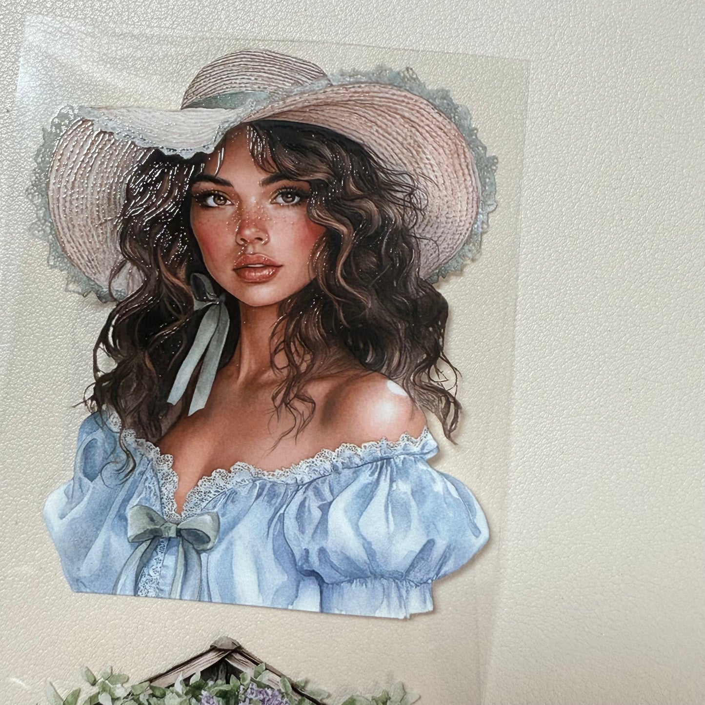 PET 3D raised Floral Drift and Deep Romance tape,one roll fashion, junk journal, scrapbooking,bullet journal, card making.