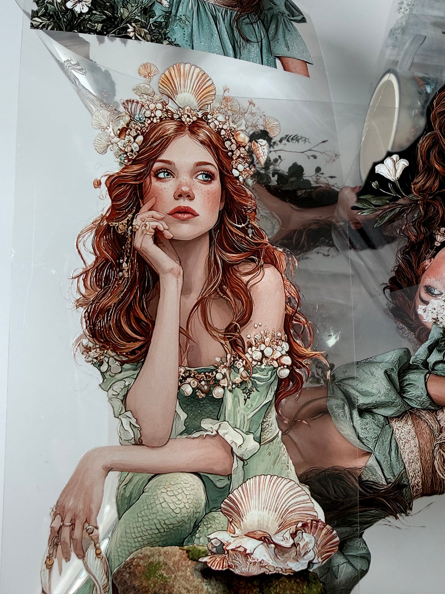 Princess of bells and Princess of abandoned lake PET 3D raised tape