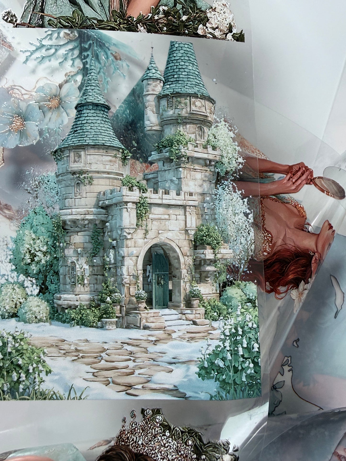 Princess of bells and Princess of abandoned lake PET 3D raised tape