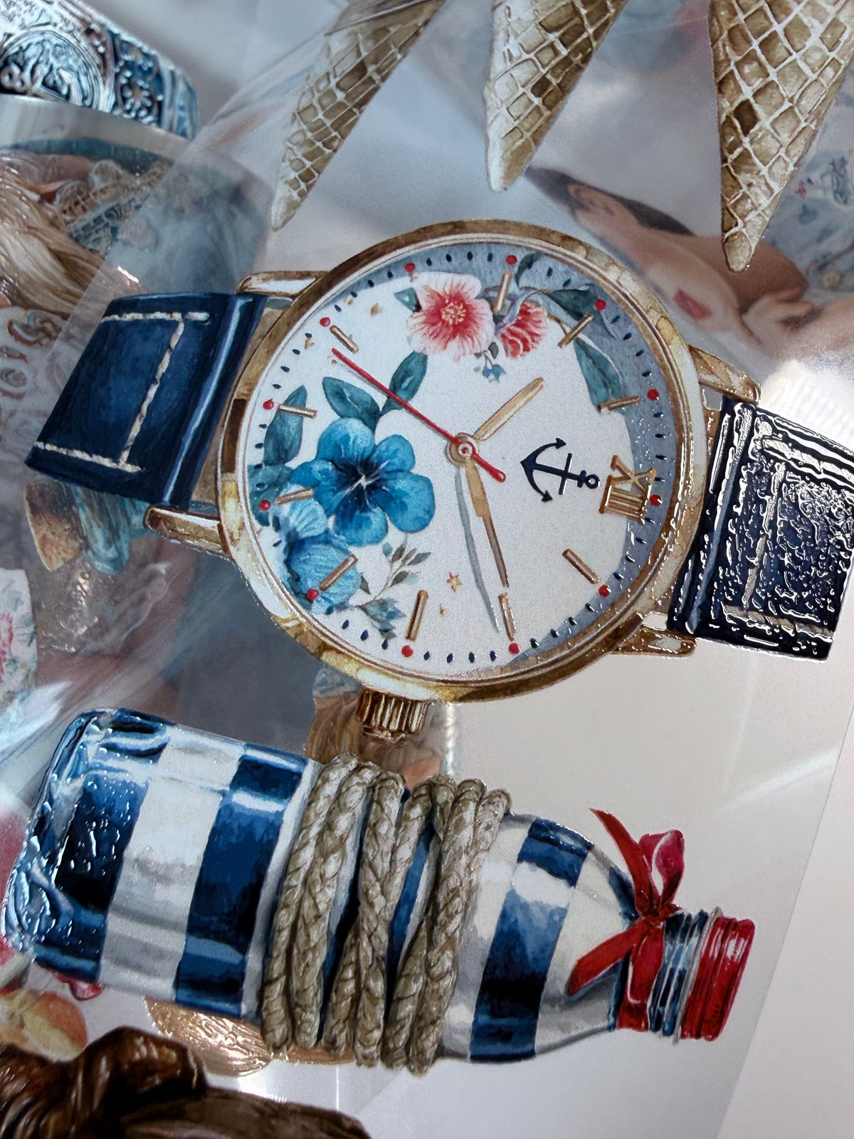 Coastal cowgirl summer and Nautical chic PET 3D raised tape