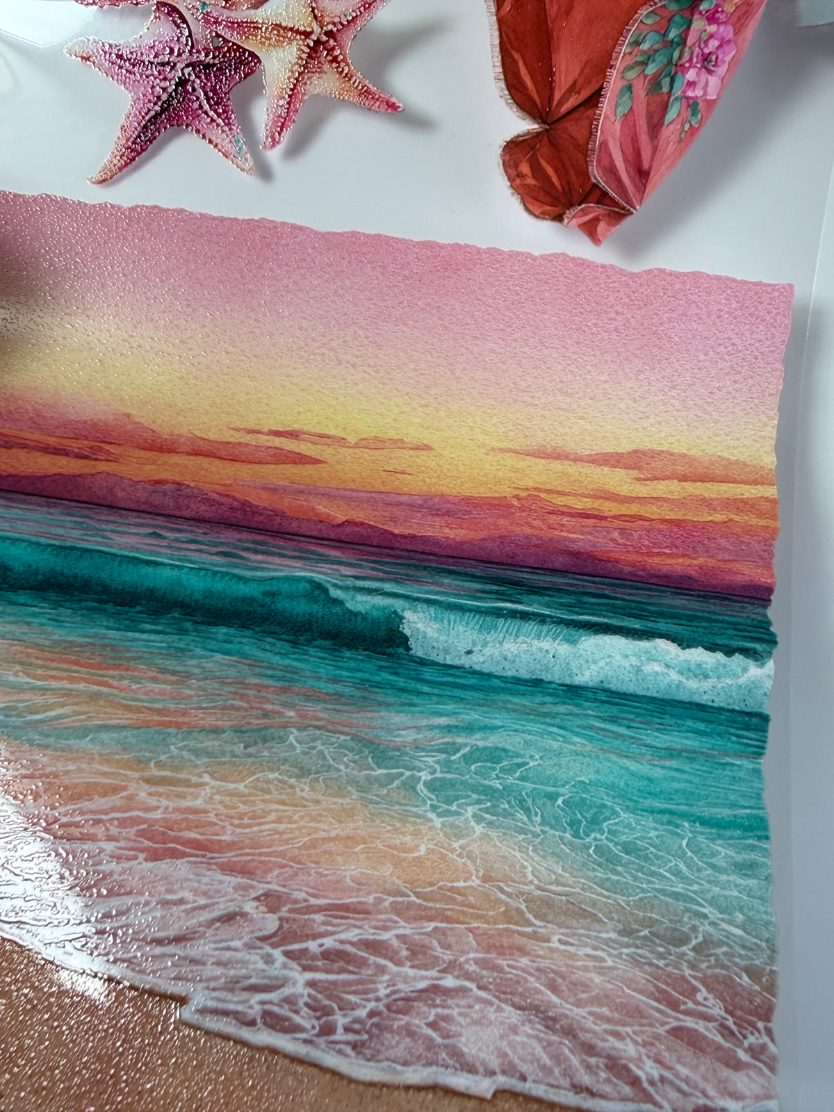 BUNDLE Sunset Beach Club PET 3D raised tape