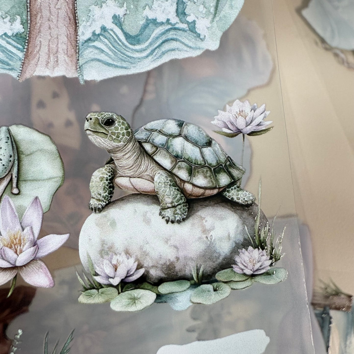 PET 3D raised Floral Drift and Deep Romance tape,one roll fashion, junk journal, scrapbooking,bullet journal, card making.