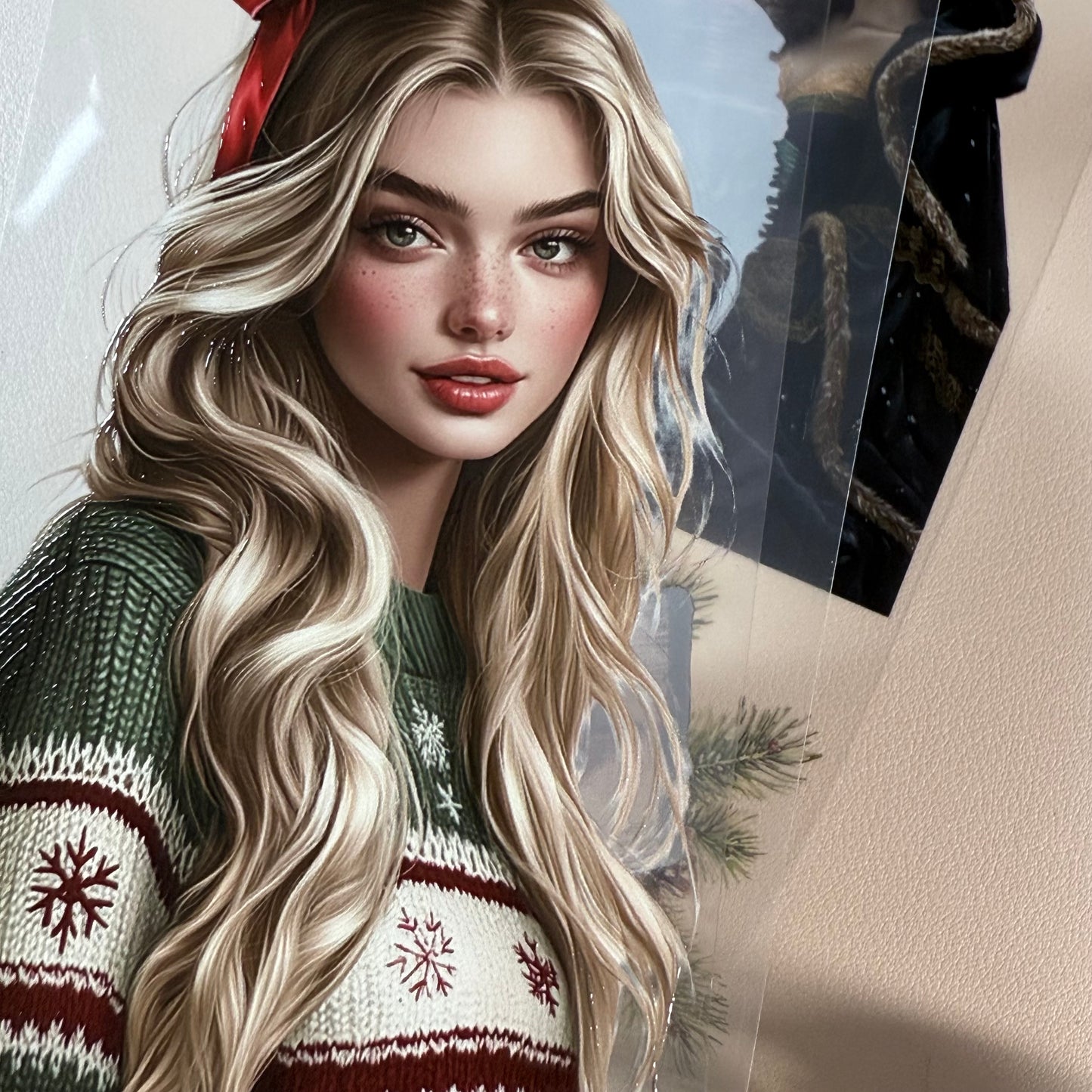 PET 3D raised Winter mood tape,one roll fashion, junk journal, scrapbooking,bullet journal, card making.