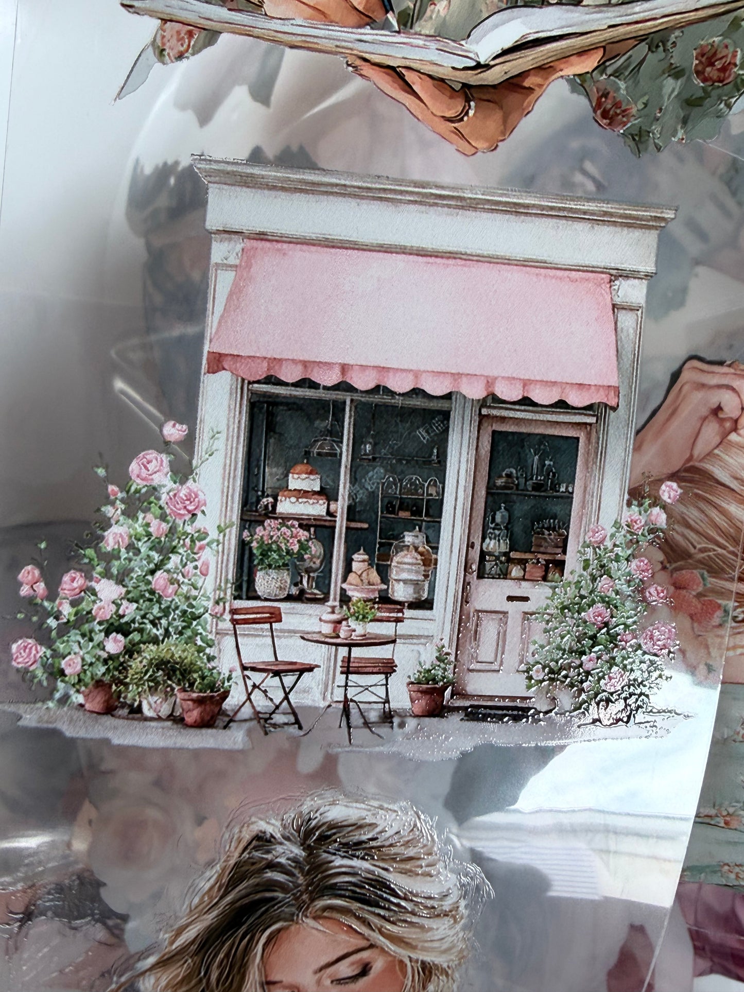 Birthday Party and Luxury Roses PET 3D raised tape