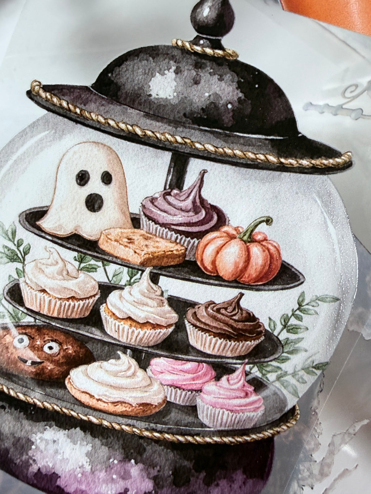 Coven Café and Maison Macabre PET 3D raised tape