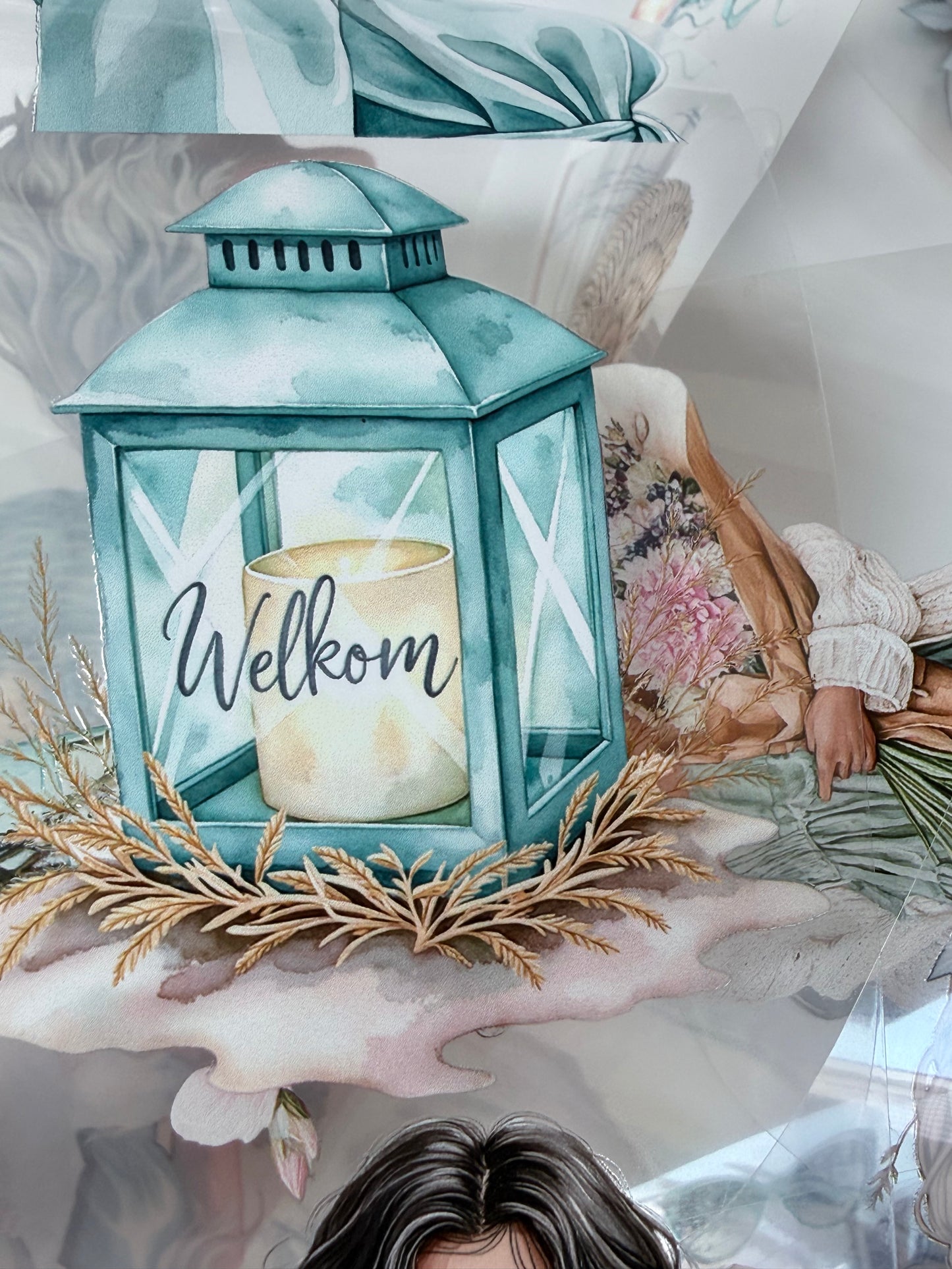 Lichtvelden and Parisian Summer PET 3D raised tape