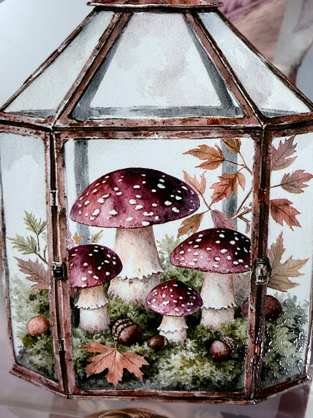 Cozy Book Café and Burgundy Autumn PET 3D raised tape