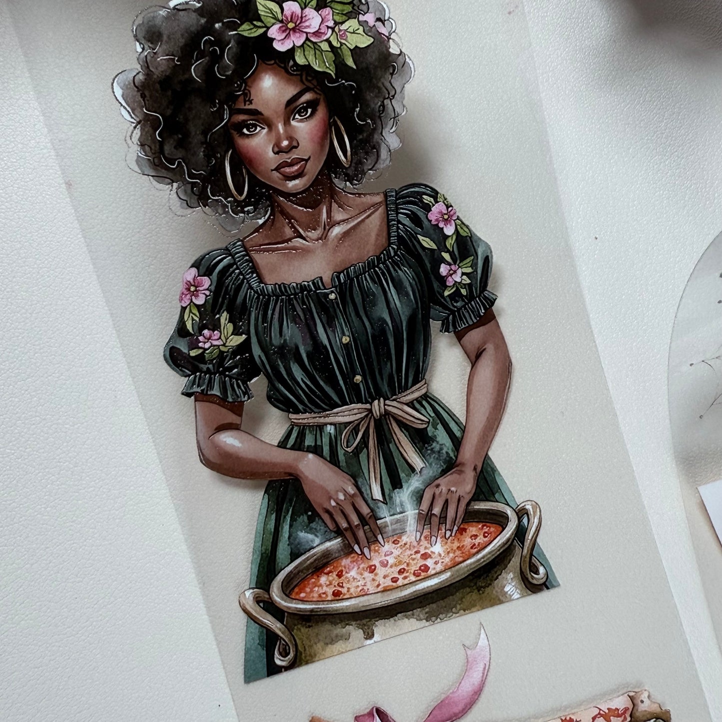 PET 3D raised Secrets of the Underworld and Halloween Mysteries tape,one roll fashion, junk journal, scrapbooking,bullet journal, card making.