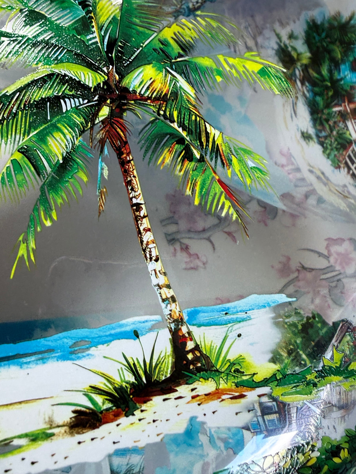PET 3D raised Beach Bound Landscape tape