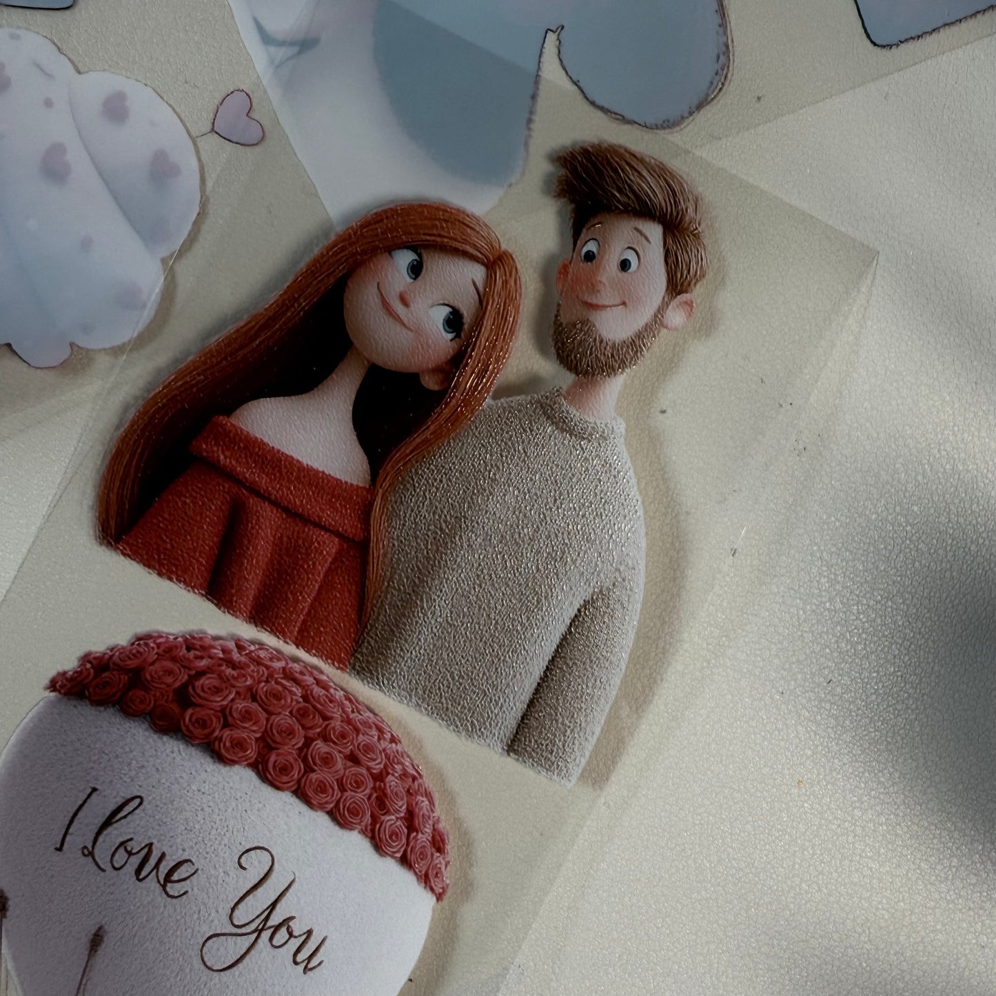 PET 3D raised Whimsical LOVE and Romantic Academia ape,one roll fashion, junk journal, scrapbooking,bullet journal, card making.