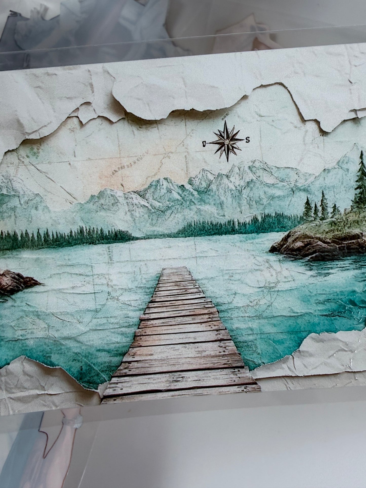 Lake Life and Travel time2 PET 3D raised tape