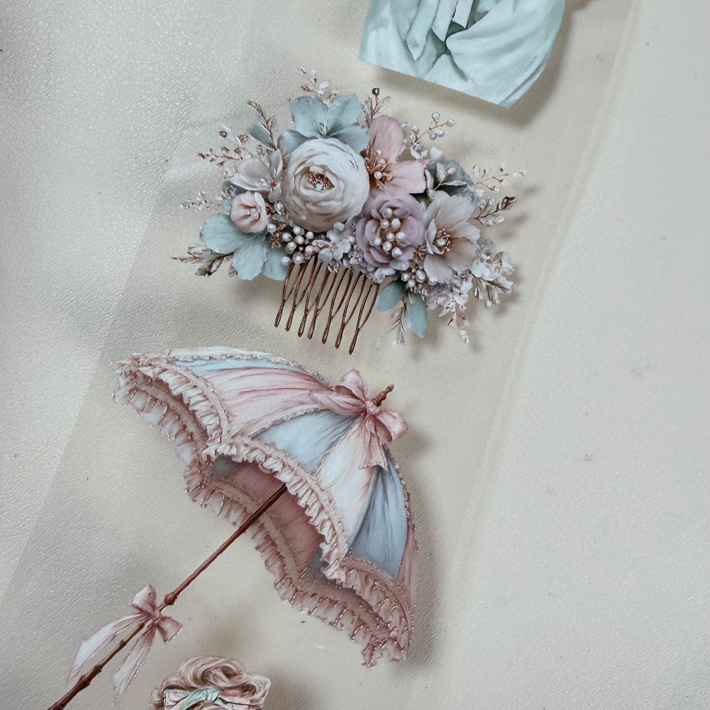 Pastel Coquette and Wildwood Reverie PET 3D raised tape,one roll fashion, junk journal, scrapbooking,bullet journal, card making.