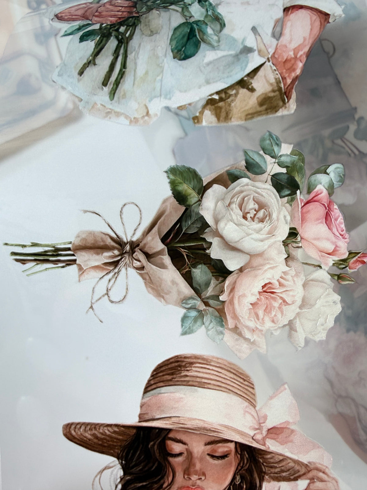 Greece Vibes and English Garden PET 3D raised tape