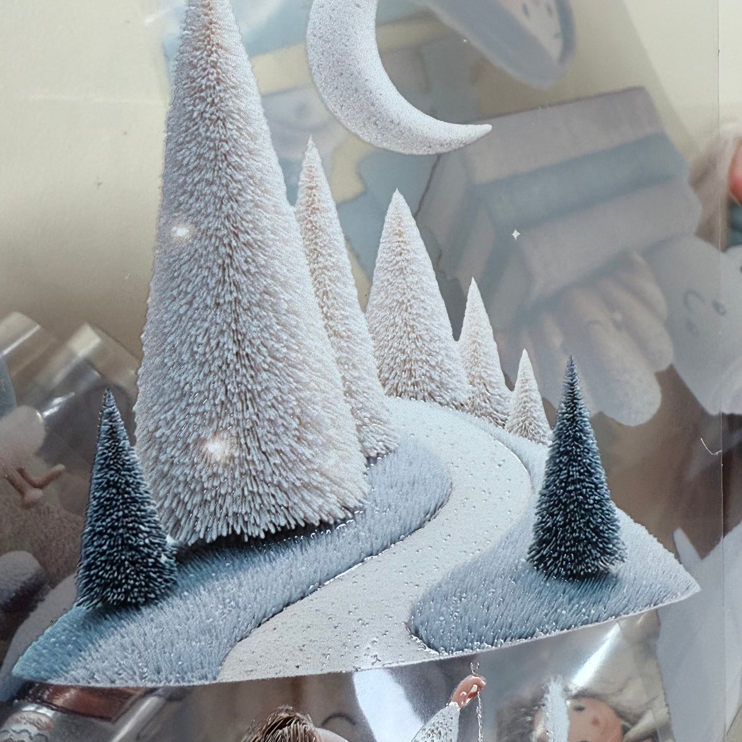 PET 3D raised Cozy Winter and Whimsical Fluffy Coffee tape,one roll fashion, junk journal, scrapbooking,bullet journal, card making.