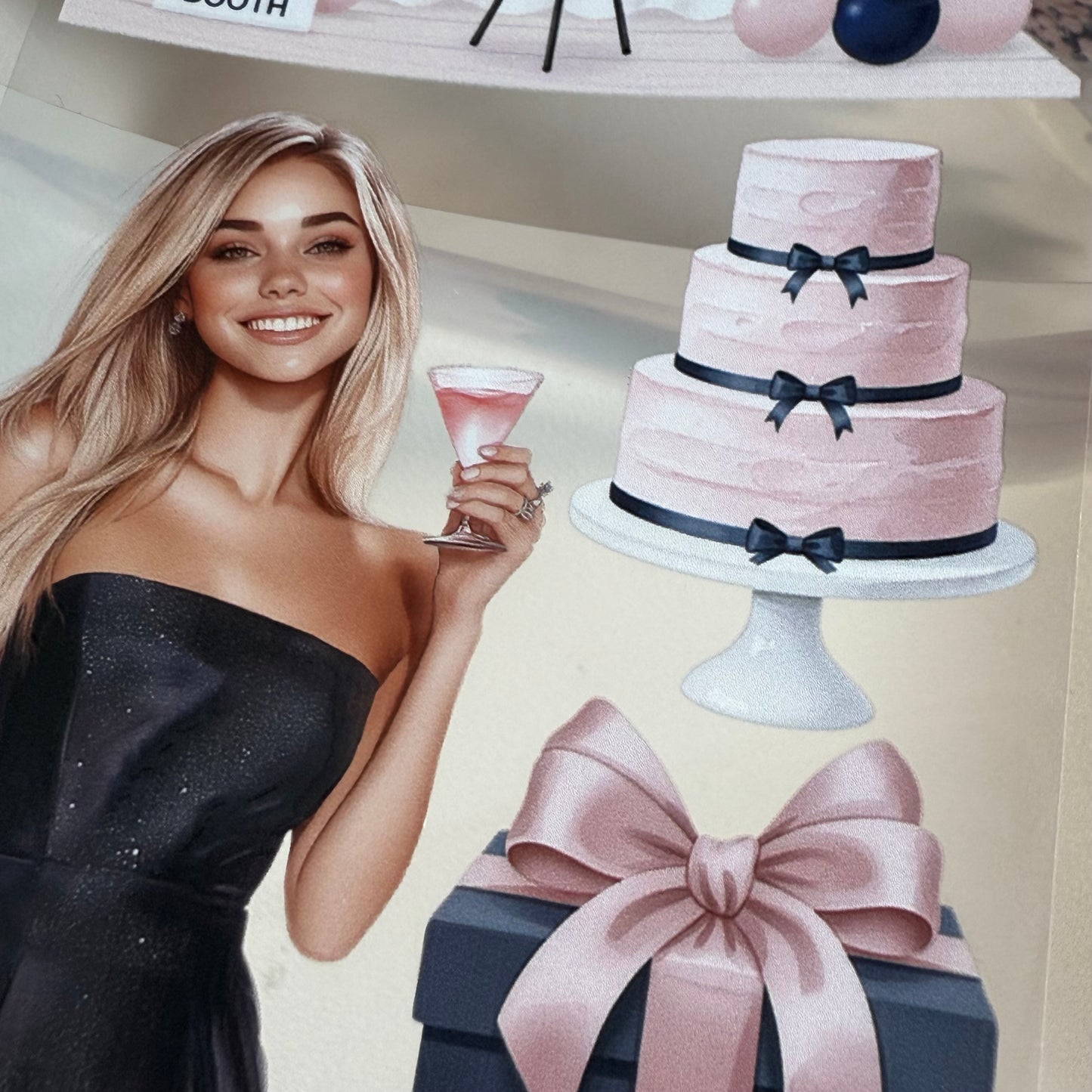 PET 3D raised Slow Mornings and Celebrate tape,one roll fashion, junk journal, scrapbooking,bullet journal, card making.