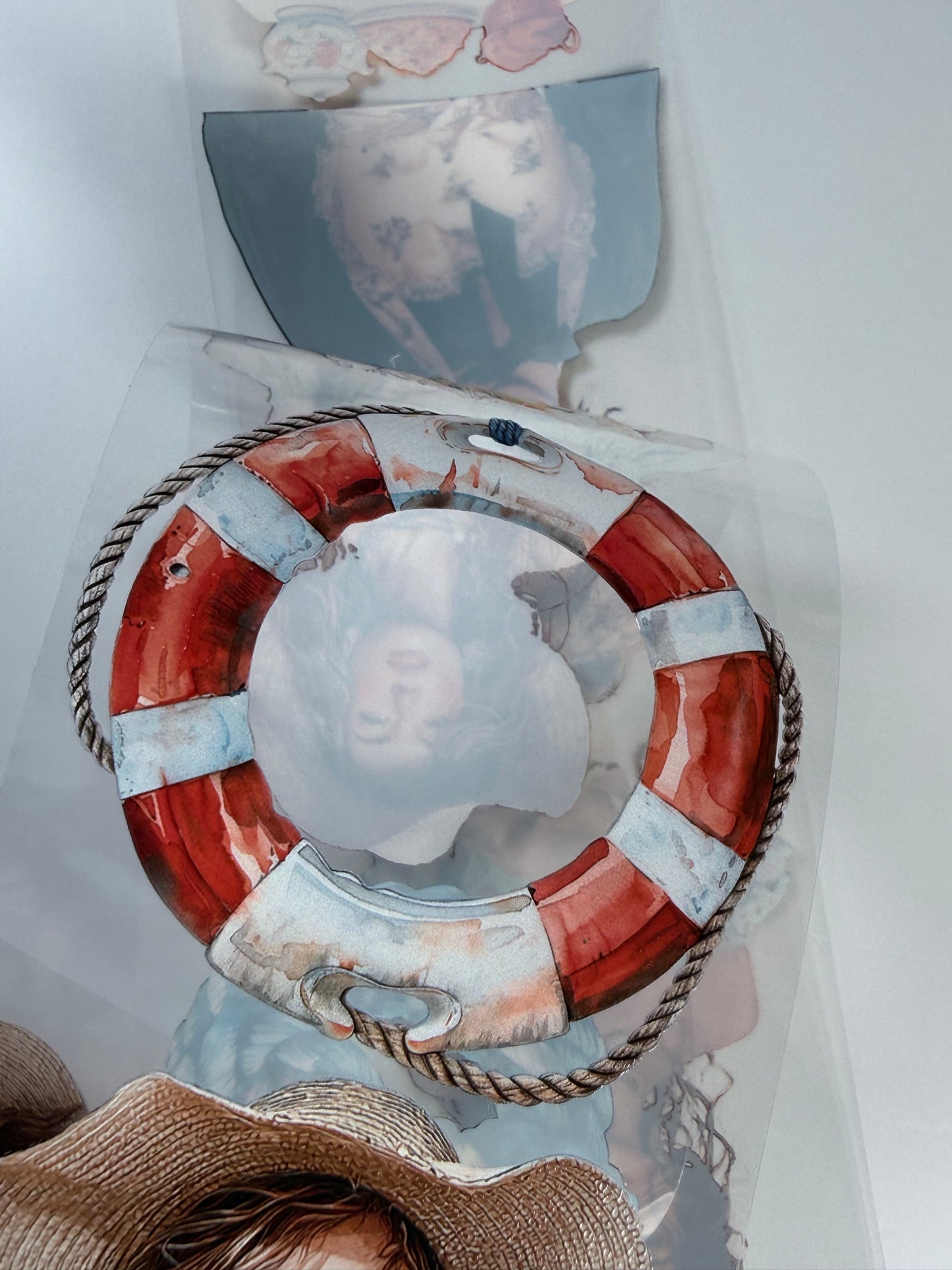Baking Time and Nautical PET 3D raised tape
