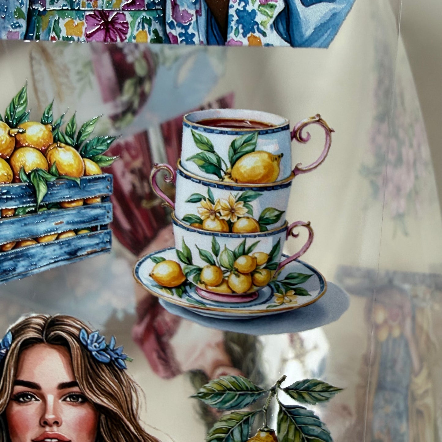 Romeo and Juliet and Amalfi Citrus Bloom PET 3D raised tape