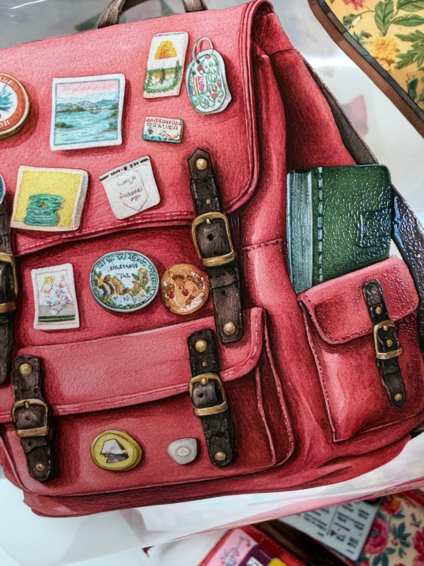 PET 3D raised Landscape Travel time tape,one roll fashion, junk journal, scrapbooking,bullet journal, card making.