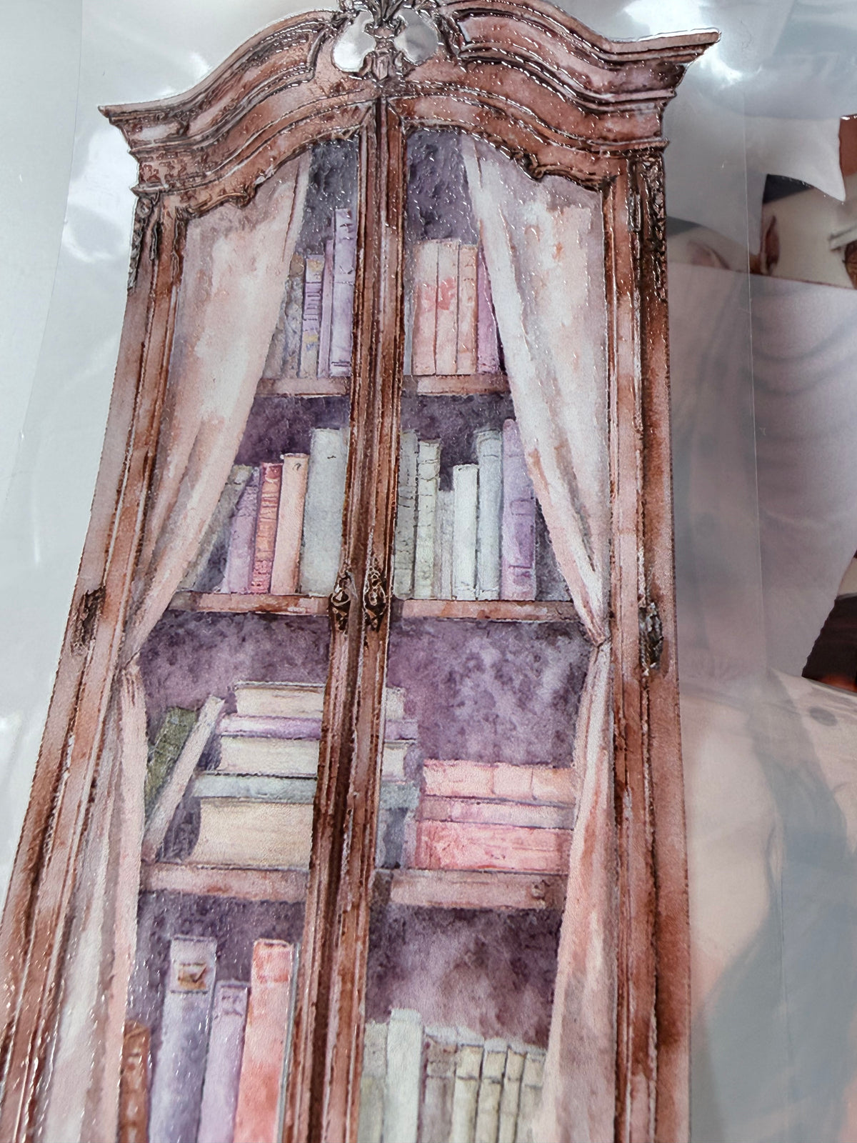 Cozy Book Café and Burgundy Autumn PET 3D raised tape