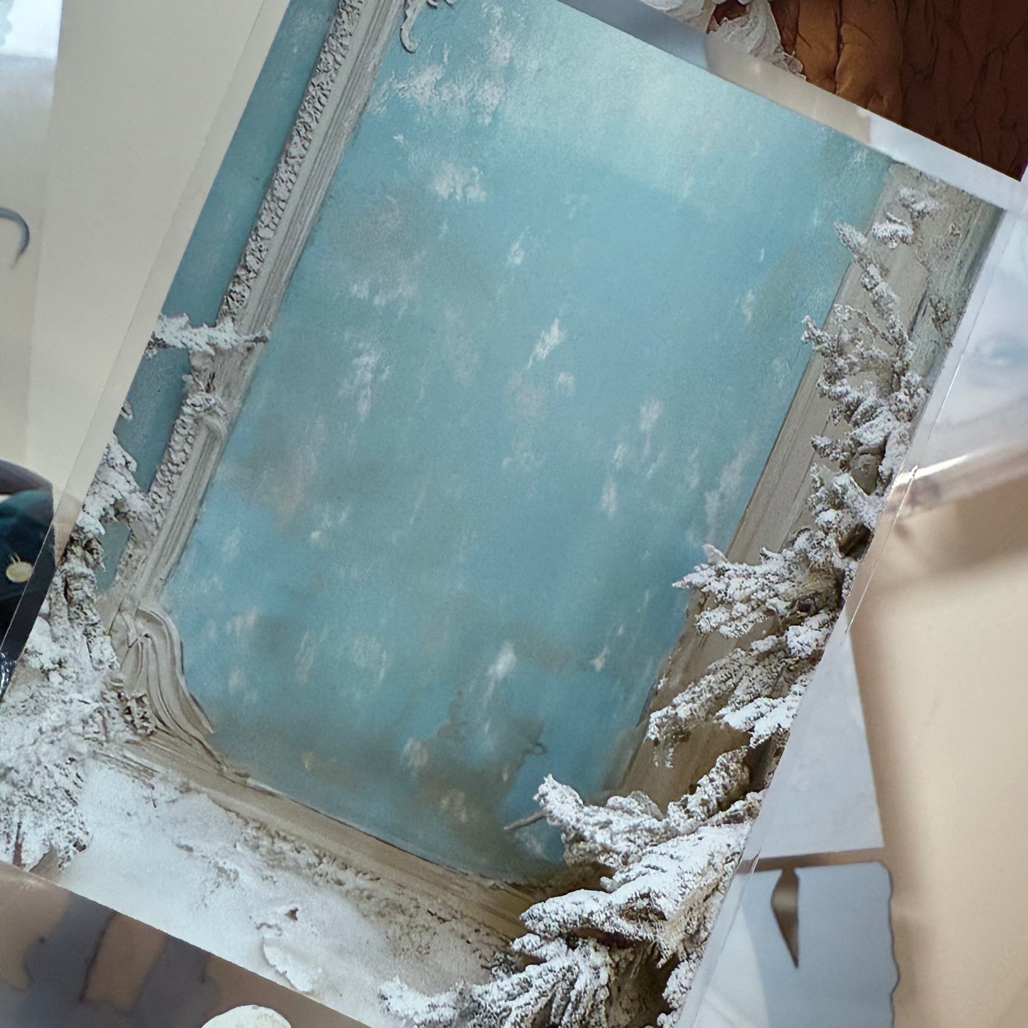 PET 3D raised Winter Girls and Fantasy Christmas tape,one roll fashion, junk journal, scrapbooking,bullet journal, card making.