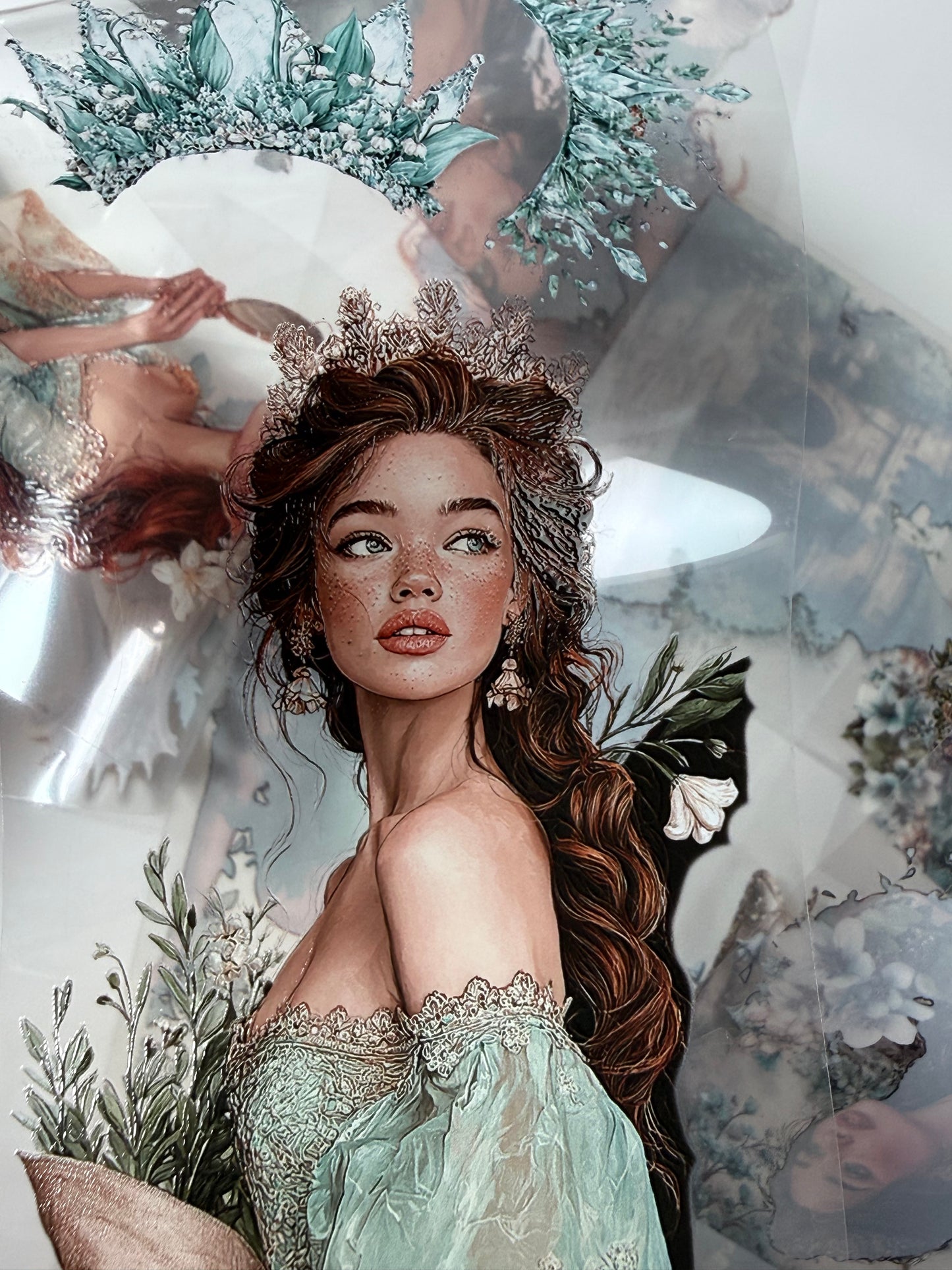 Princess of bells and Princess of abandoned lake PET 3D raised tape