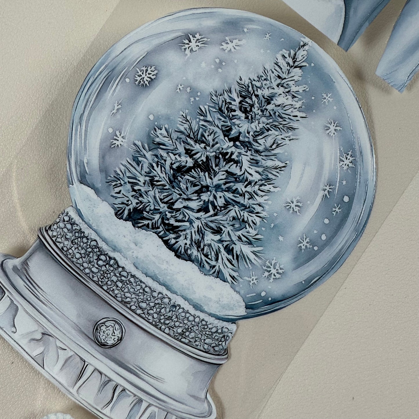 PET 3D raised Rustic Noel and Winter Wonderlandtape,one roll fashion, junk journal, scrapbooking,bullet journal, card making.