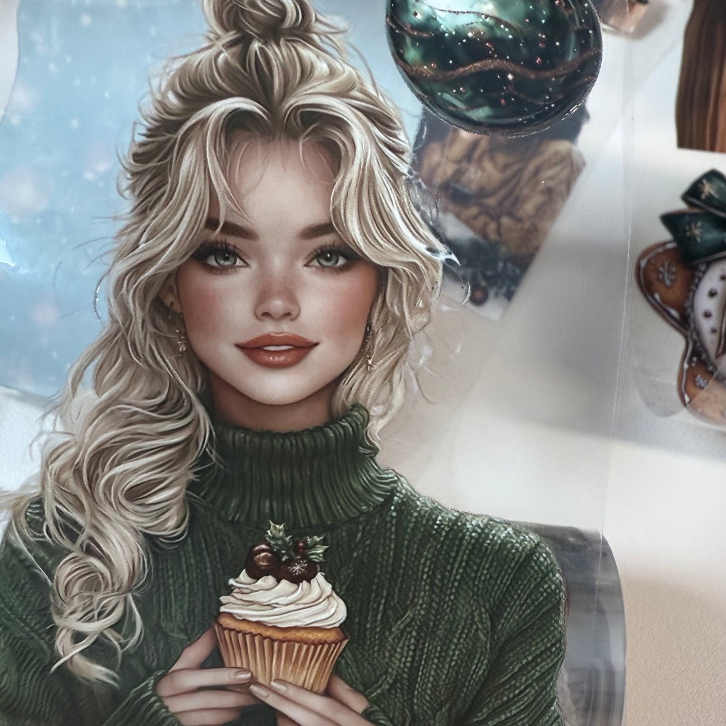 PET 3D raised Christmas Gold and Merry Christmas tape,one roll fashion, junk journal, scrapbooking,bullet journal, card making.