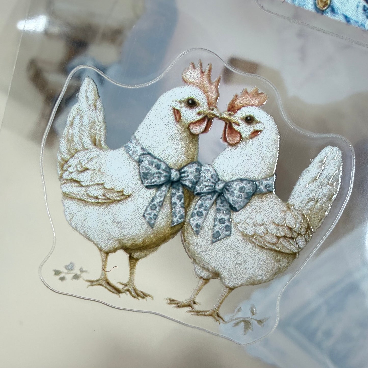 KISSCUT Cottage Bloom and Romantic Farmhouse PET 3D raised tape,one roll fashion, junk journal, scrapbooking,bullet journal, card making.